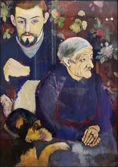 Qui a représenté son fils, sa nourrice et son chien ?