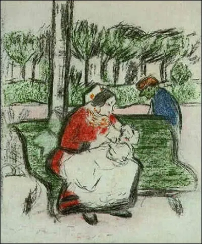 Qui a peint "La Nourrice et le troupier" ?