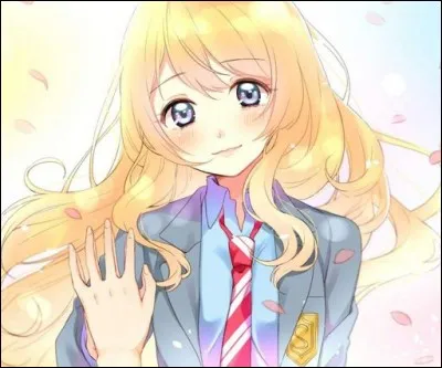 De qui Kaori de ''Your lie in April'' a-t-elle toujours été amoureuse mais sans pouvoir le lui dire ?