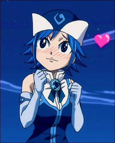 A qui est destiné ce petit coeur de Jubia dans ''Fairy Tail'' ?
