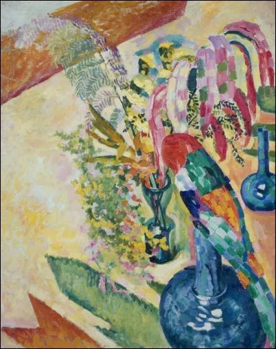 Jolie découverte pour moi que cette "Nature morte au perroquet" du peintre :