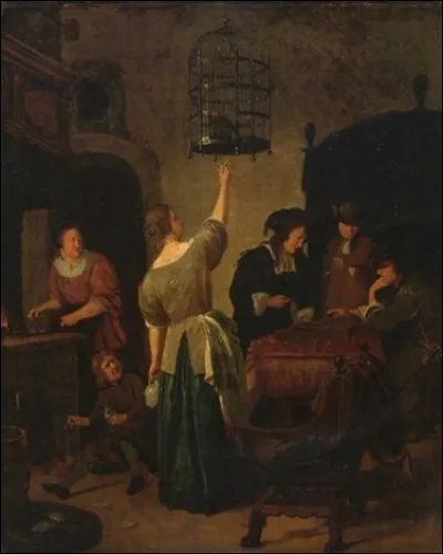 Ce tableau s'intitule "Le Perroquet", qui l'a réalisé ?