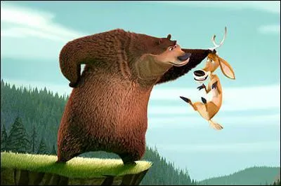 Quel Inconnu prte sa voix au grizzly dans 'Les Rebelles de la fort' ?