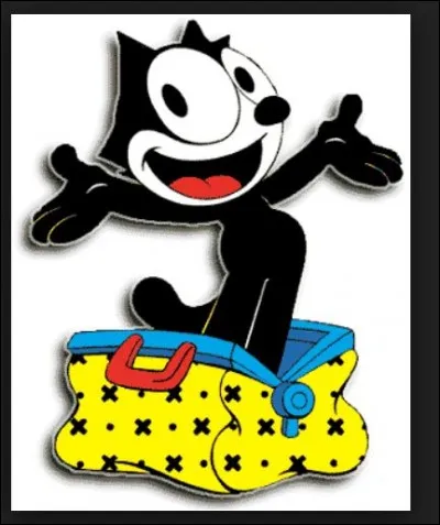 Félix le Chat est apparu en France dans les années 1963 - 1985, en bandes dessinées. L'histoire nous dit que Félix le Chat est sorti sous forme d'une série hebdomadaire dans les journaux du dimanche du "Daily Sketch" en Angleterre. 
Félix serait-il anglais avant de devenir français ?