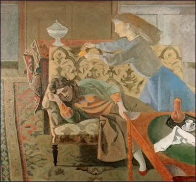 Sur un grand tapis, cette scène s'appelle "Le Rêve", qui en est l'artiste ?