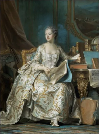 Qui a réalisé ce tableau représentant "Madame de Pompadour" ?