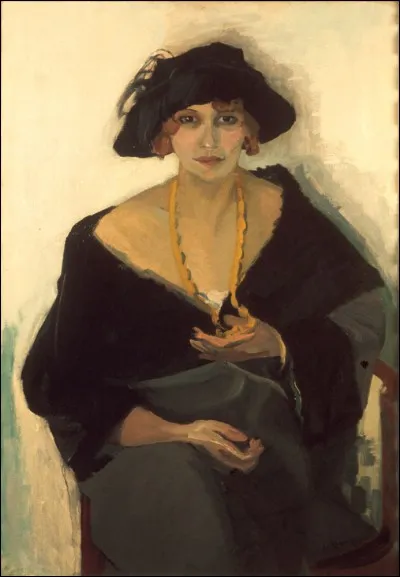 Qui a fait le portrait de cette femme au beau décolleté ?