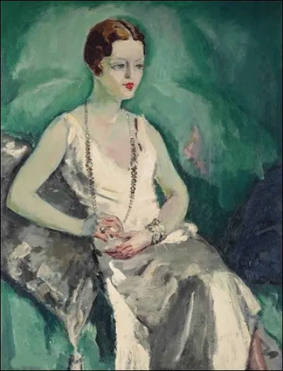 Et on termine, en admirant le dernier décolleté de "La Femme au collier de perle" du peintre :