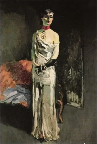 Décolleté décalé pour "Anna de Noailles" représentée par :