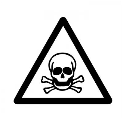 Vous devez porter un masque si vous appliquez, à l'extérieur, un pesticide qui possède un symbole avertisseur illustrant une tête de mort dans un triangle.
