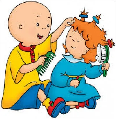 Comment s'appelle la petite sur de Caillou ?