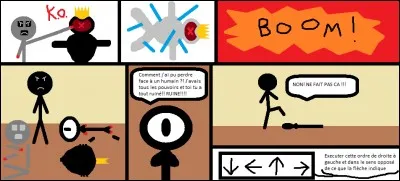 Pour en finir avec lui, exécutez l'ordre des flèches de droite à gauche et dans le sens opposé de ce que les flèches indiquent.