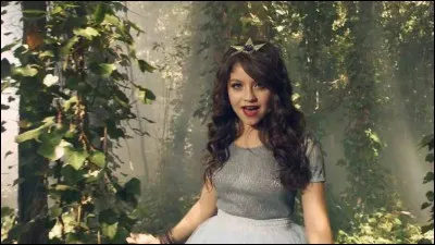 Sur cette image Luna chante...