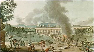 L'affaire Réveillon est une révolte populaire qui eut lieu du 26 avril au 28 avril 1789 au faubourg Saint-Antoine à Paris. Cet évènement est considéré comme un élément avant-coureur de la prise de la Bastille, le 14 juillet 1789 et, à plus grande échelle, de la Révolution française. Jean-Baptiste Réveillon est un entrepreneur à la tête de la Manufacture royale de papiers peints employant 300 travailleurs et installée à la Folie Titon. Quel événement particulier se déroula dans ces jardins ?