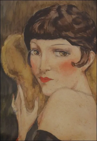 Par qui la chanteuse a-t-elle été représentée sur ce tableau ?