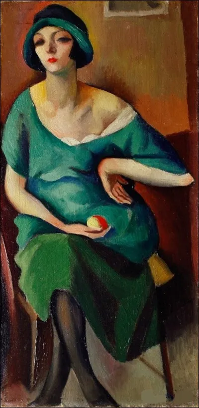 De qui la belle Kiki est-elle la muse, sur cette toile ?