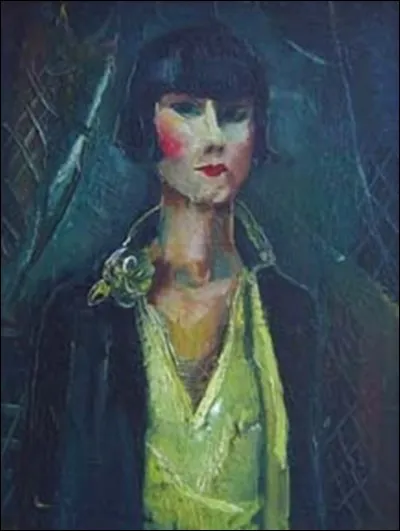 C'est encore la danseuse, sur un tableau de :