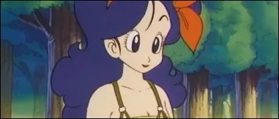 Chez Kame Sennin, que fait Lunch à longueur de journée quand elle a les cheveux bleus ?