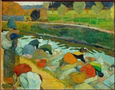 Qui a peint ces lavandières ?
