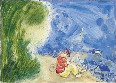 Son tableau s'intitule "Le Paysan dormant" :