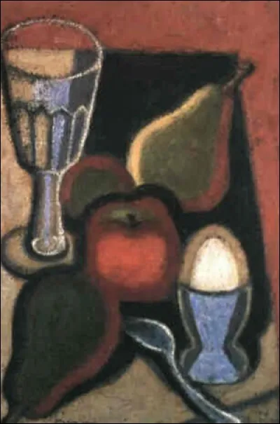 Qui a peint "Nature morte à l'oeuf" ?