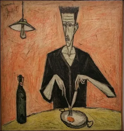 Qui a peint "L'homme à l'oeuf sur le plat" ?