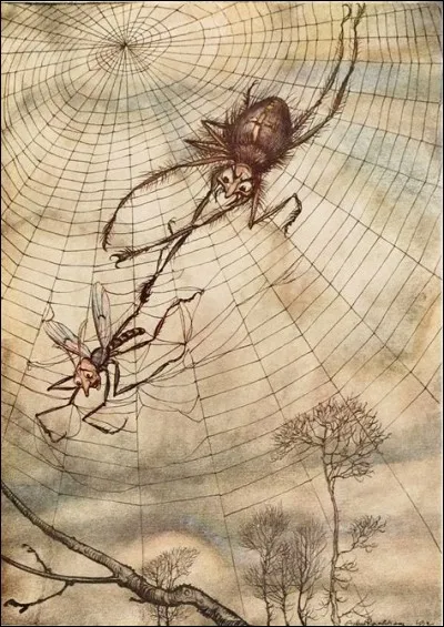 Si je vous dis « Diner-spectacle pour l'araignée », vous répondez :