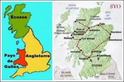 L'Écosse a pour capitale la ville de Glasgow.