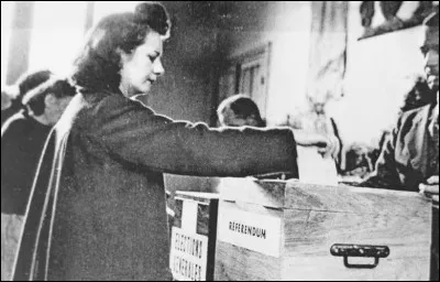 En quelle année le droit de vote a-t-il été accordé aux femmes en France ?