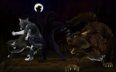 Par quels chats Griffe d'Épine est-il entraîné dans la Forêt Sombre ?