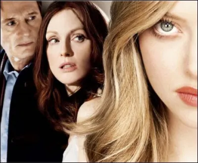 Dans quel film est-elle mariée à Liam Neeson et emploie-t-elle les services de Amanda Seyfried ?