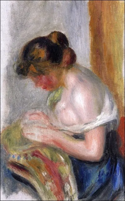 Qui a peint "La Couturière" ?