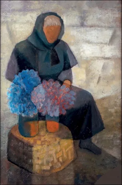 Qui a peint "La Fleuriste" ?