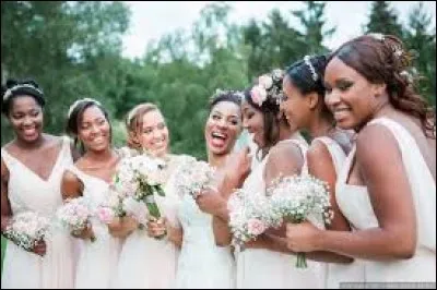 Lors de quel événement voit-on des demoiselles d'honneur ?