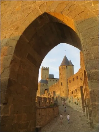 Férus d'histoire, voici une cité médiévale avec une impressionnante architecture de forteresse royale. On vous propose la visite de la ville fortifiée la plus complète d'Europe avec ses 52 tours et 3km de remparts.
Question facile pour les passionnés d'histoire, quel est le nom de cette ville-musée, qu'on entrevoit ici par la Porte narbonnaise ?