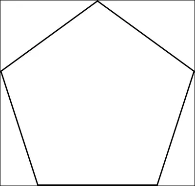Le périmètre d'un pentagone régulier mesure 90 cm. Quelle est la longueur d'un côté ?