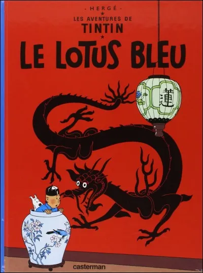Dans ''Le Lotus bleu'', qu'est-ce que «Le Lotus bleu» ?