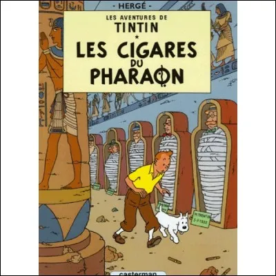 Quelle inscription retrouve-t-on sur les fameux cigares du Pharaon?