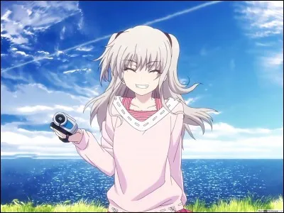 À la fin de l'animé, que répond Nao Tomori à Yū Otosaka quand il lui demande qui elle est ?