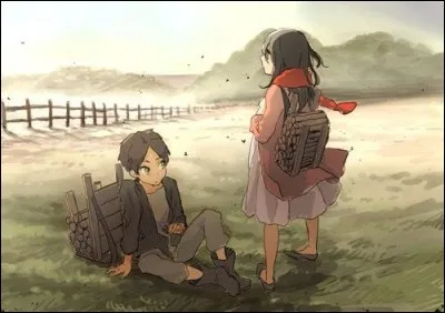 Qu'a offert Eren à Mikasa après l'avoir sauvée étant plus jeune ?