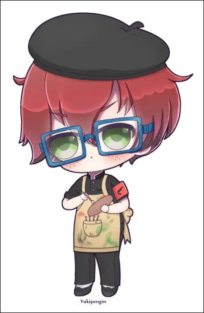 Si Ayano rejoint le club d'art, quel est son accessoire et son objet ?