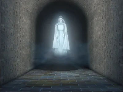 Dans le film "Ghost", le vivant Patrick Swayze essaie de communiquer avec sa chère et tendre et fantomesque Demi Moore.