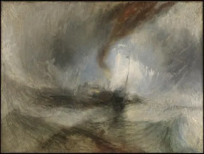 Quel était le prénom de l'un des maîtres du romantisme, Turner ?
