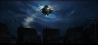 À qui appartient la moto avec laquelle Harry est déposé chez son oncle et sa tante ?