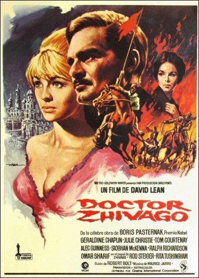 Dans le film "Le Docteur Jivago", Julie Christie voit Omar Sharif décéder d'un arrêt cardiaque.