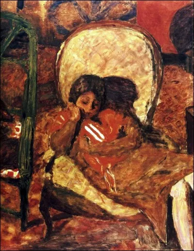 Qui a peint la toile intitulée "La Veillée" ?