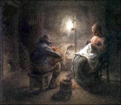 Qui a représenté "La Soirée d'hiver" ?