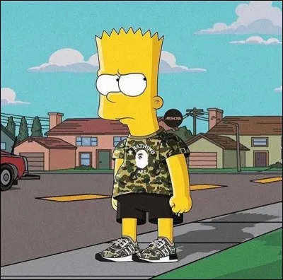 Quelle &eacute;tait la r&eacute;action de Bart lors de l'arriv&eacute;e de Lisa ?