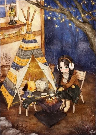 Chez les Sioux, où est toujours orientée la porte d'un tipi ?