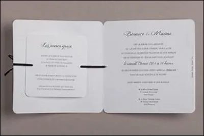 Sous quel nom désigne-t-on les courriers envoyés aux amis pour les avertir d'un mariage ?